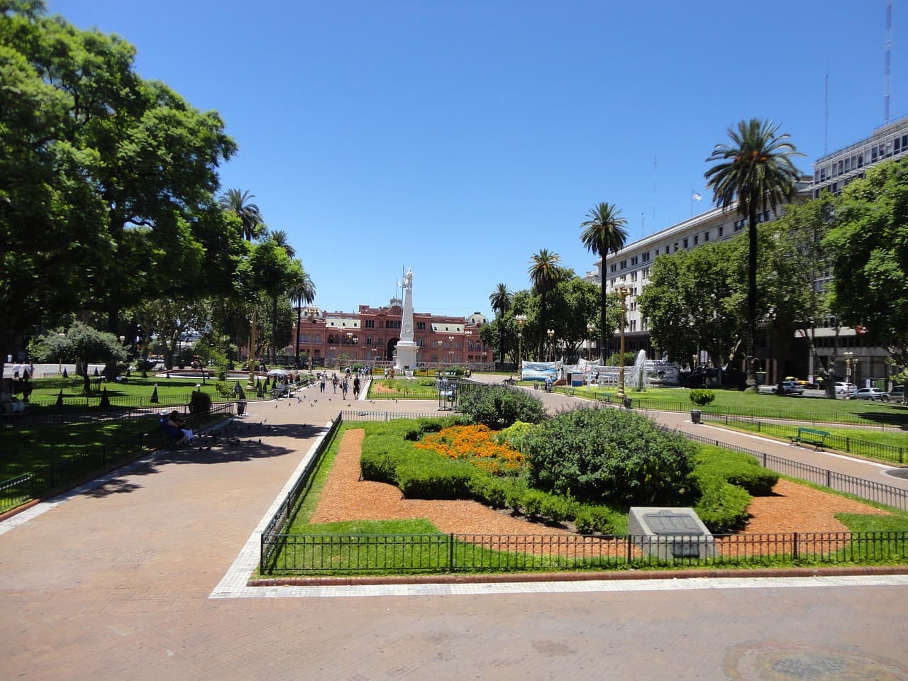 The Casa Rosada and Plaza de Mayo, Buenos Aires