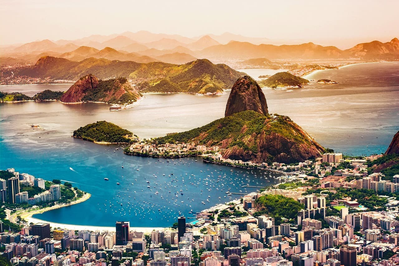 Rio de Janeiro and its bay
