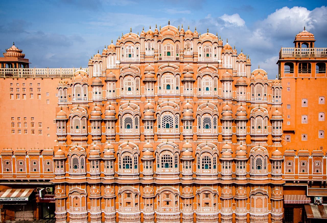 The Hawa Mahal in Jaipur