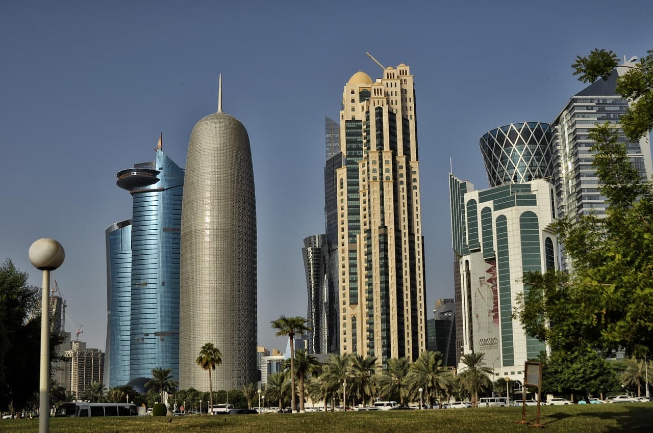 Doha's skyline, Qatar