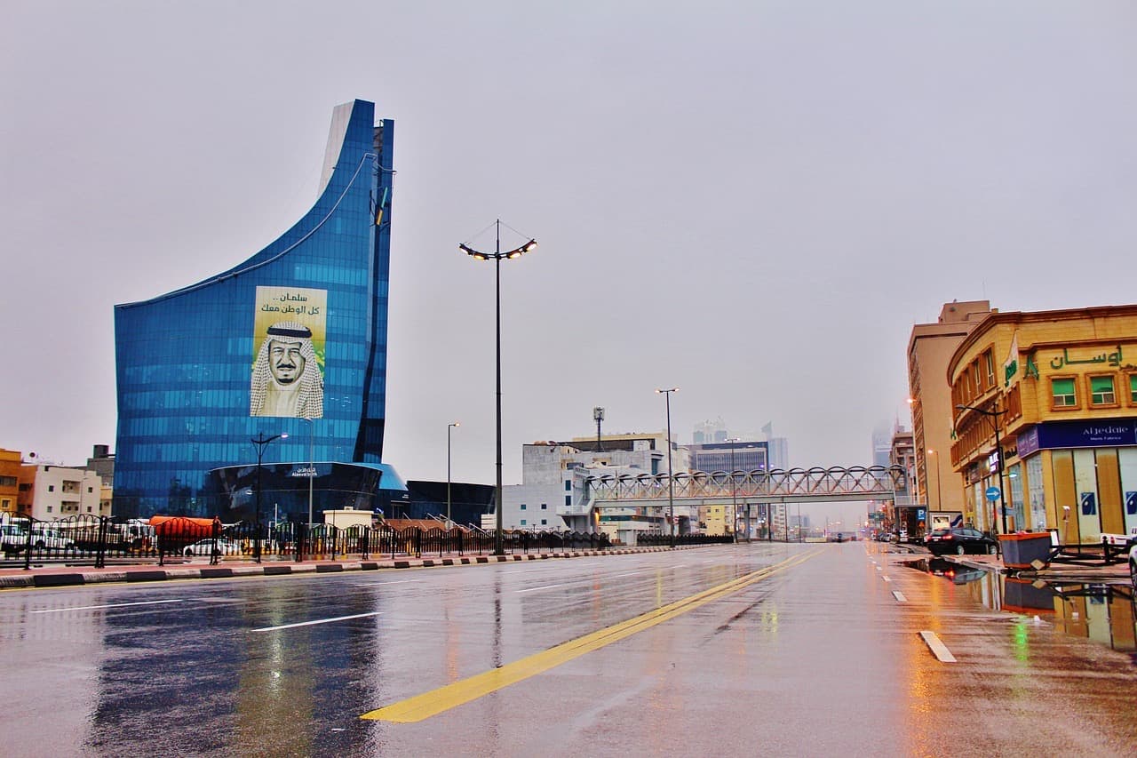 The seafront at Al Khobar, Saudi Arabia